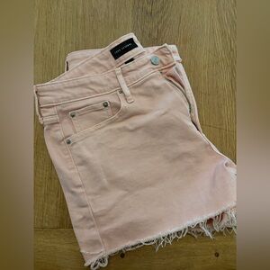 Free Assembly Light Pink Jean Shorts
